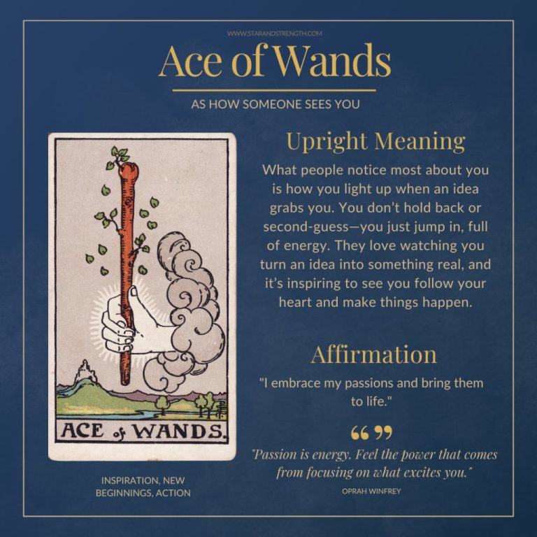 Unlock The Ace Of Wands: How Someone Sees You