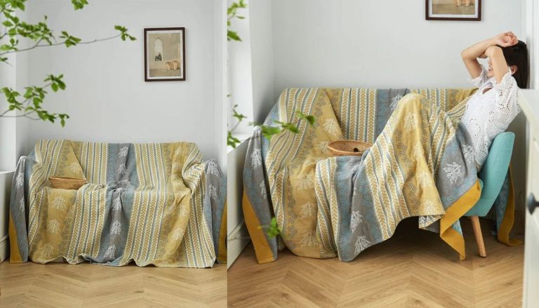 Master The Art Of Covering A Sofa With A Throw – Easy Tips
